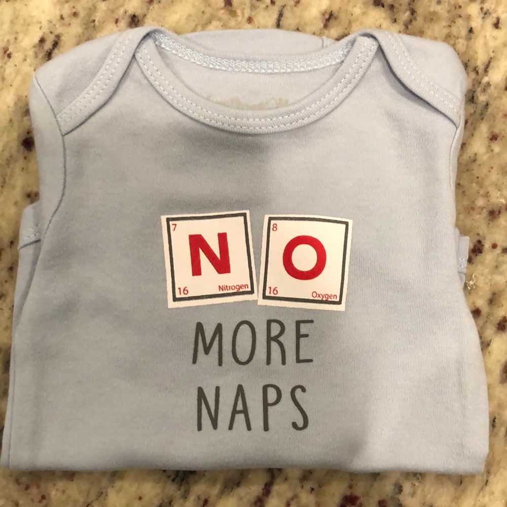 Boys long sleeve onesie elements